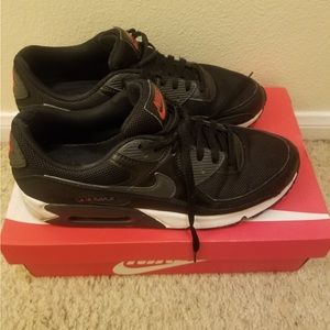 Nike air max 90 black red men’s 12